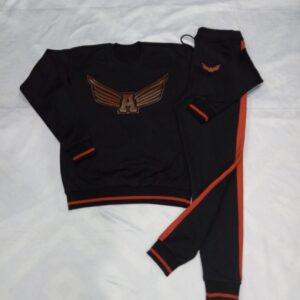 a planet sweatshirt & jogger set