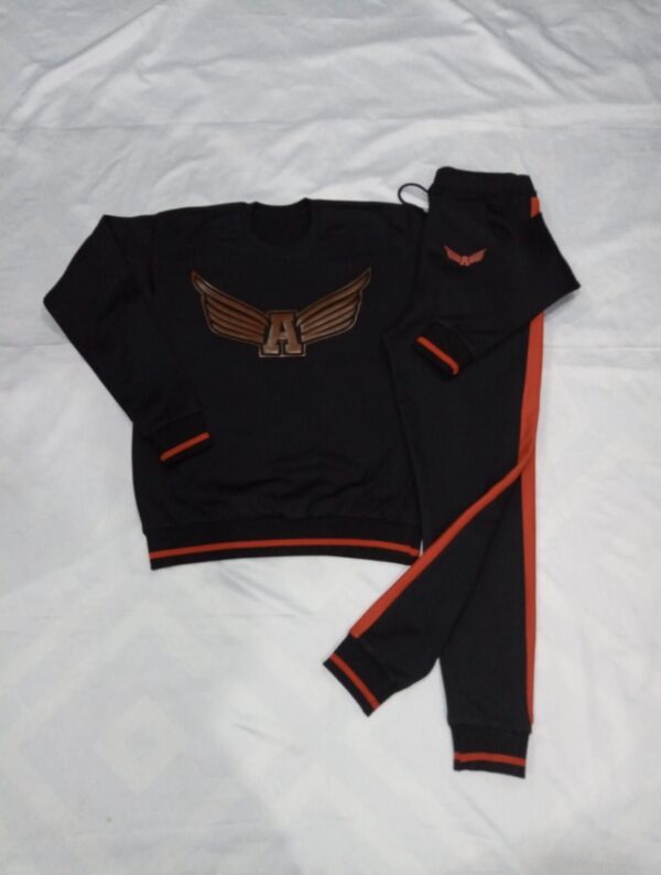 a planet sweatshirt & jogger set