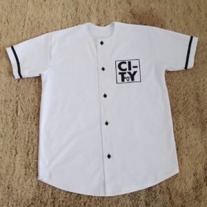 a planet city boy button shirt